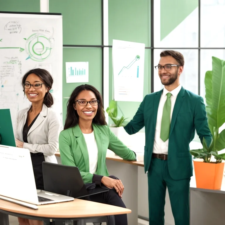 瞑想する経営者